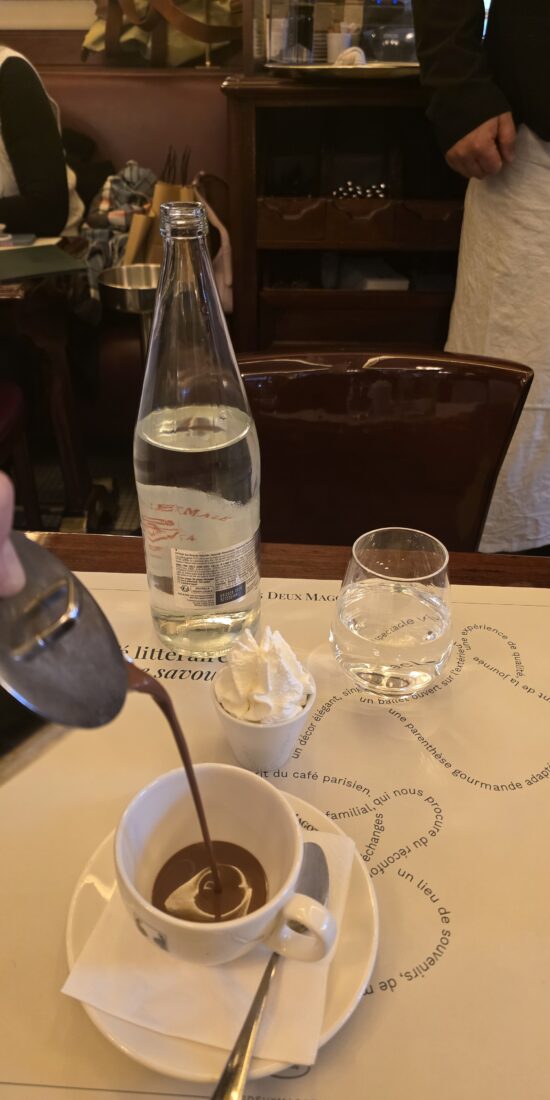 Les Deux Magots- Hot Chocolate