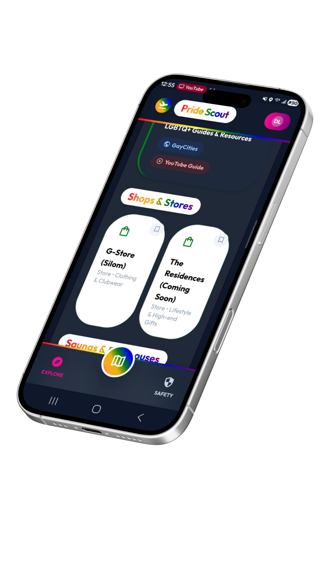 Queer-Friendly Venues in Pride Scout